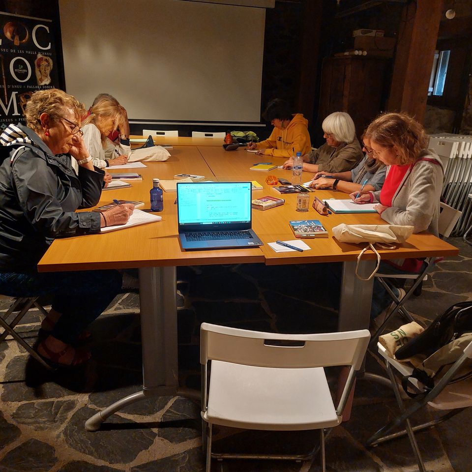 Taller d'escriptura a Esterri d'Àneu